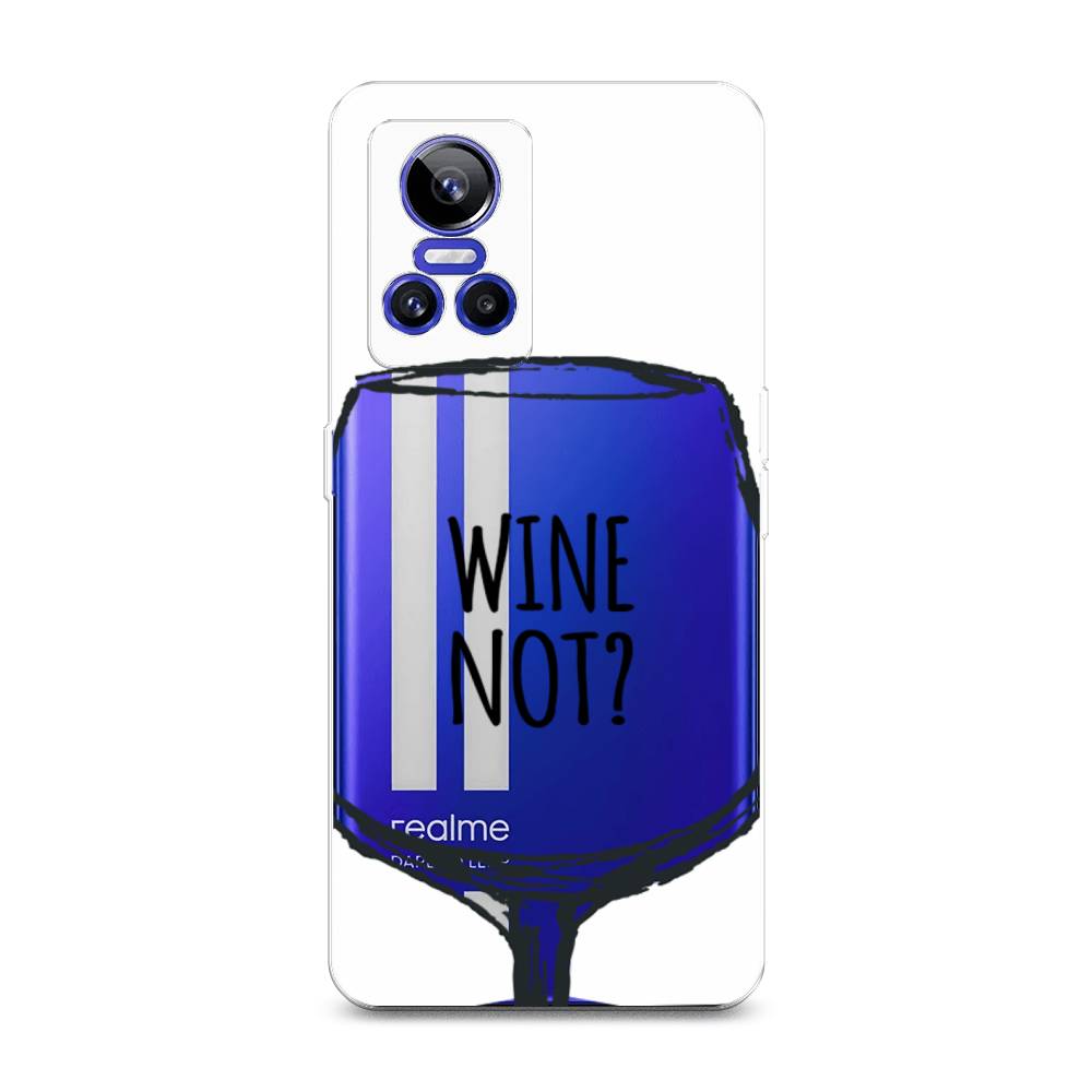 

Чехол на Realme GT Neo 3 "Wine not white", Белый, 259050-6