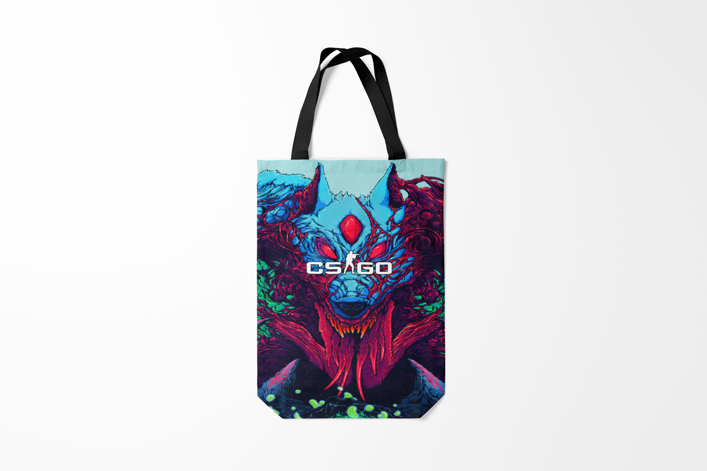 

Сумка шoппер унисекс Burnettie Counter Strike hyper beast,, Counter Strike hyper beast