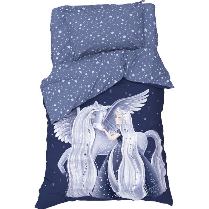 

Постельное белье "Этель" 1,5 сп Night dreams 143х215 см, 150х214 см, 50х70 см -1 шт