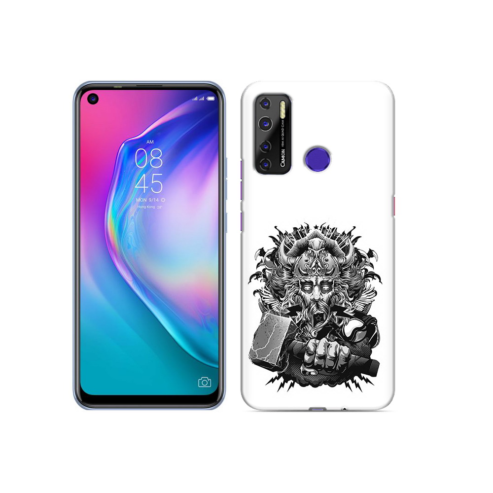 

Чехол MyPads Tocco для Tecno Camon 15 злой тор, Прозрачный, Tocco