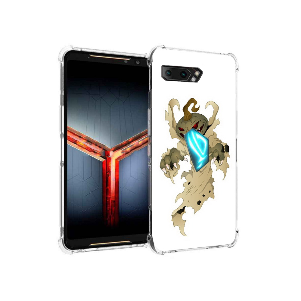 

Чехол MyPads Tocco для Asus ROG Phone 2 призрак хэллоуина, Прозрачный, Tocco