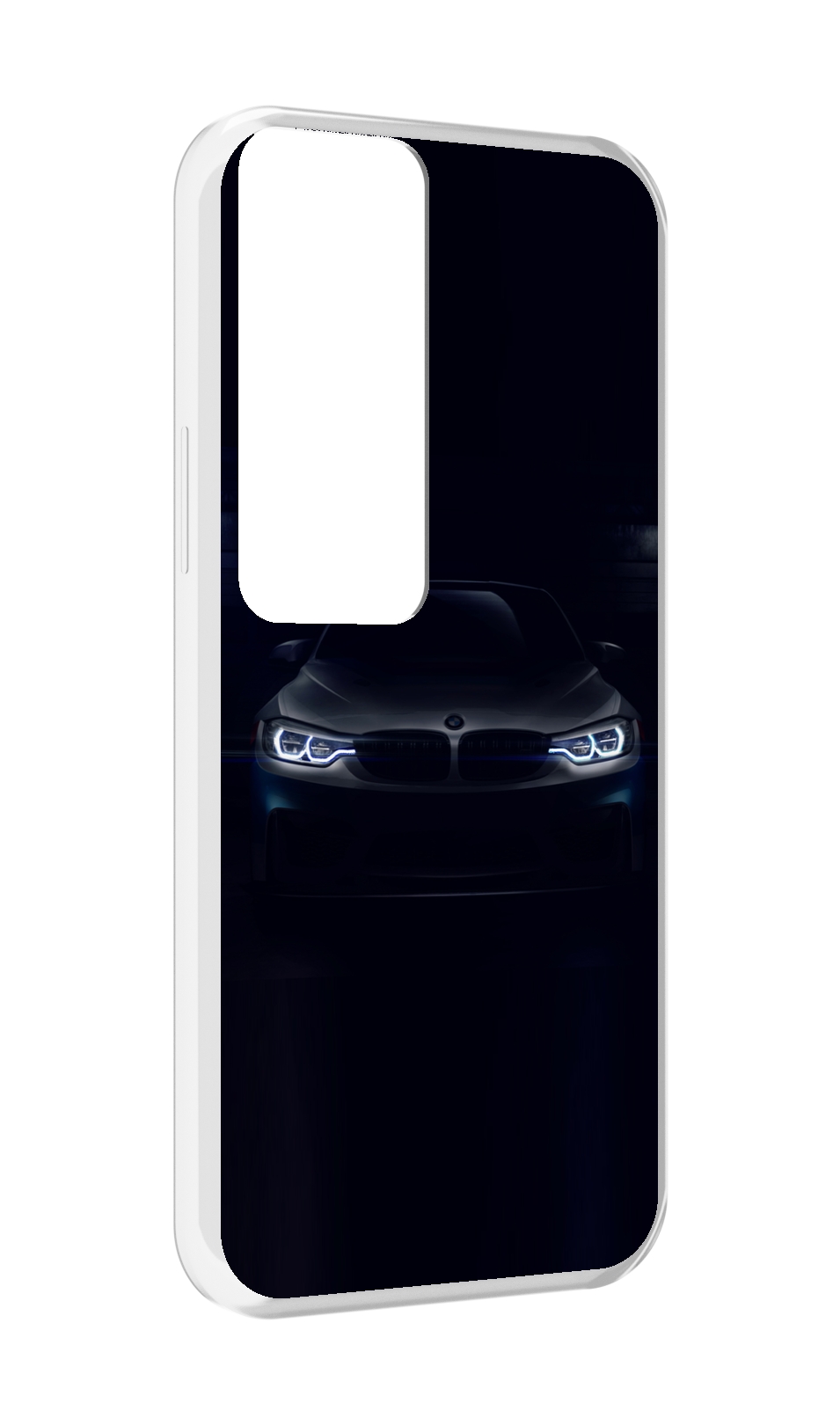 

Чехол MyPads bmw бмв 1 мужской для Tecno Pova Neo 2, Прозрачный, Tocco