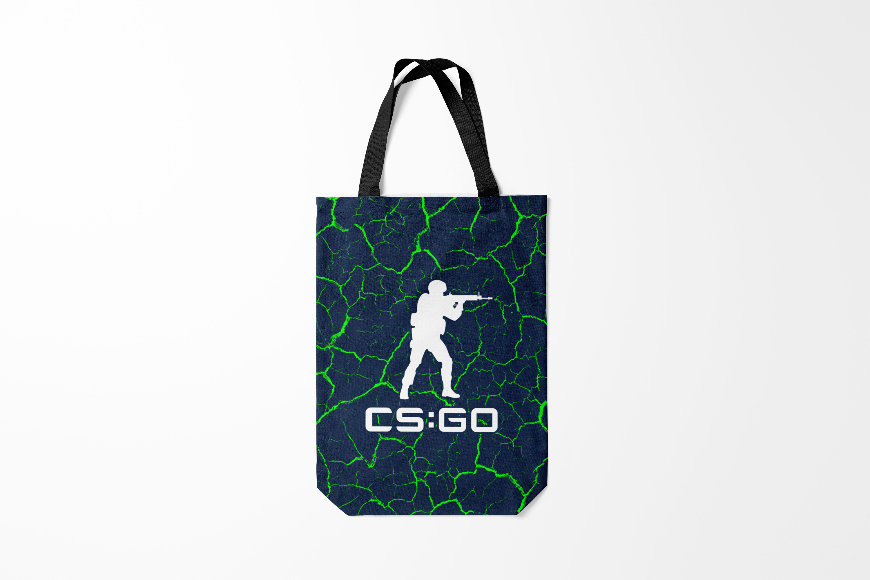 

Сумка шoппер унисекс Burnettie Counter Strike CS GO КС ГО,, Counter Strike CS GO КС ГО
