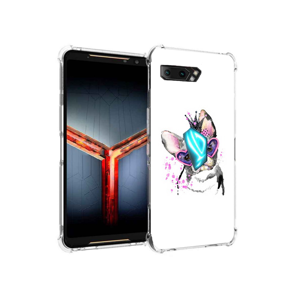 

Чехол MyPads Tocco для Asus ROG Phone 2 принцесса, Прозрачный, Tocco