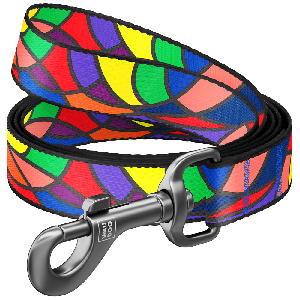 

Поводок WAUDOG Nylon Витраж ширина 20 мм длина 122 см