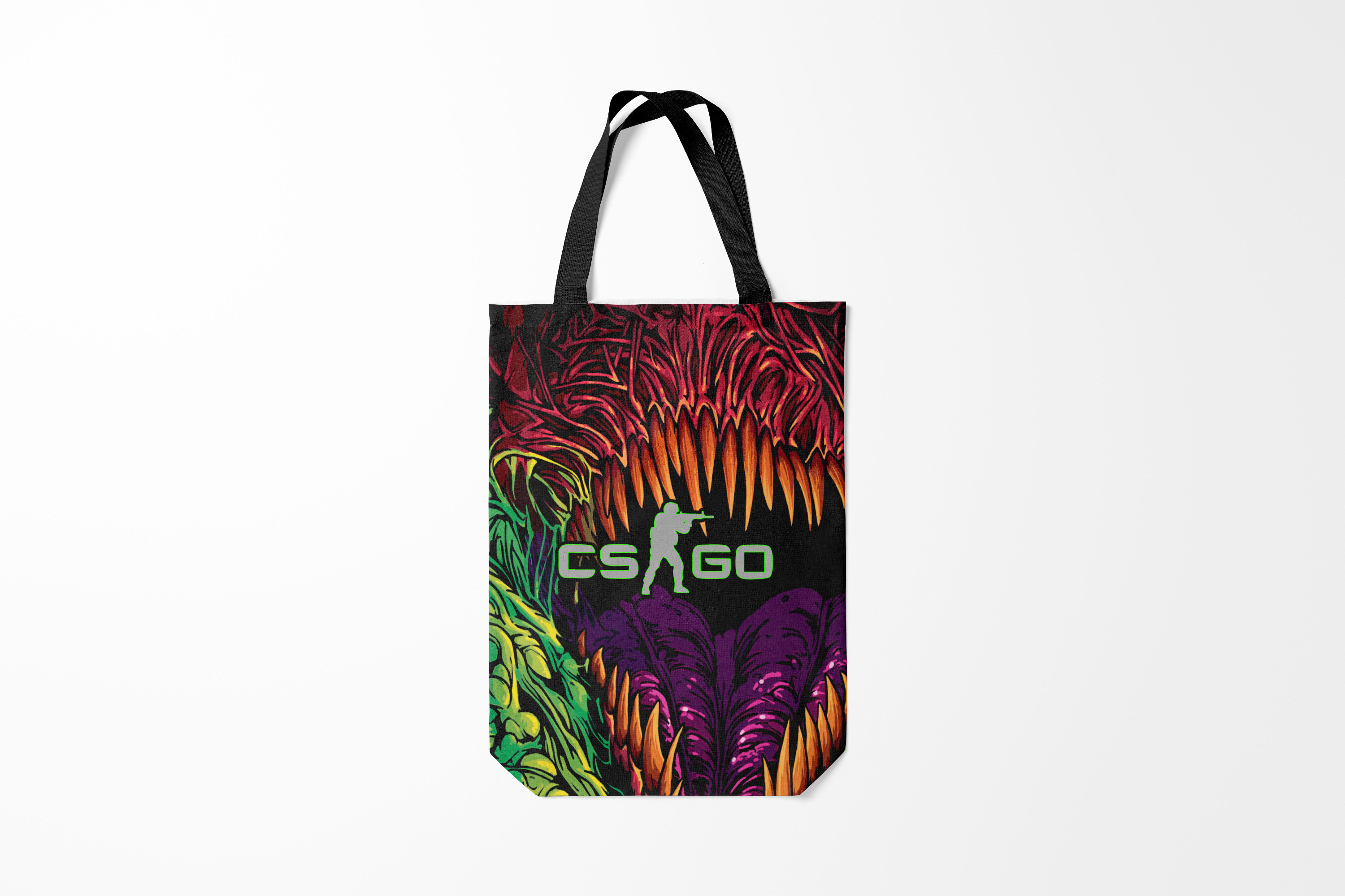 

Сумка шoппер унисекс Burnettie Counter Strike CS GO Huper beast,, Counter Strike CS GO Huper beast