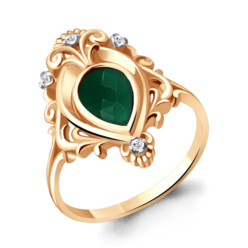 

Кольцо из серебра р. , AQUAMARINE 6546809А_925_з, 6546809А_925_з