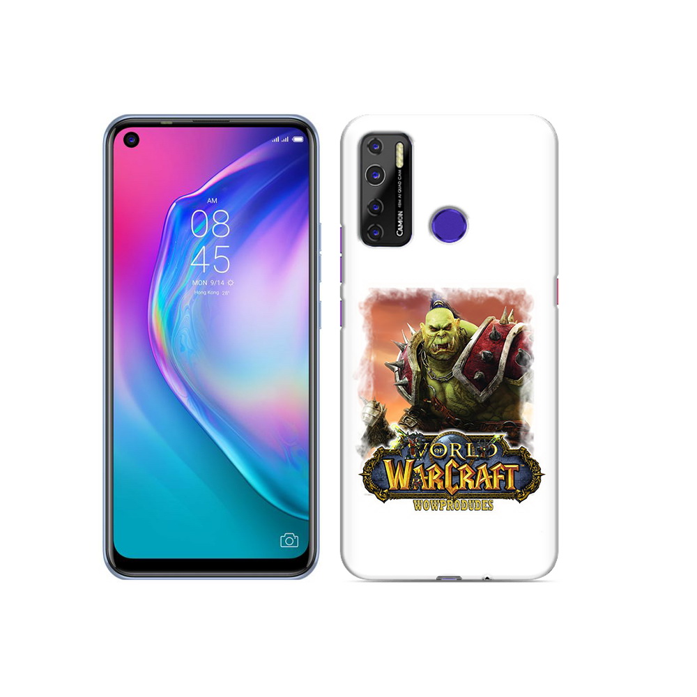 

Чехол MyPads Tocco для Tecno Camon 15 Варкрафт, Прозрачный, Tocco