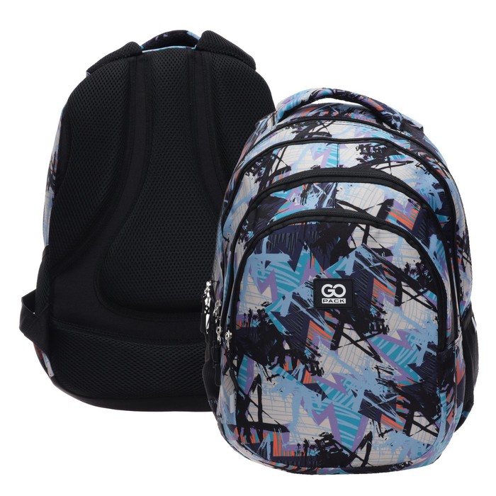 

Рюкзак молодёжный GoPack Teens Pattern, 44 х 32 х 18 см, эргономичная спинка