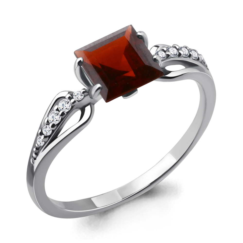 

Кольцо из серебра р. 16 AQUAMARINE 6524103А_925_р, 6524103А_925_р