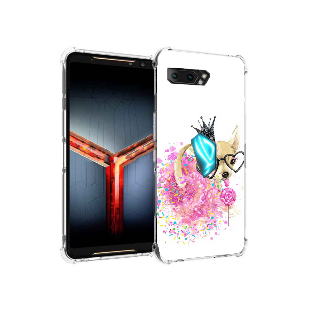 Чехол MyPads Tocco для Asus ROG Phone 2 сладкая принцесса