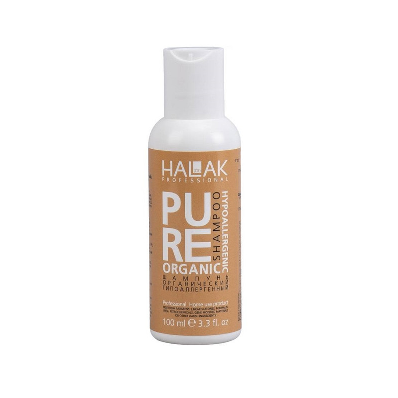 фото Шампунь halak professional органический гипоаллергенный pure organic 100 мл