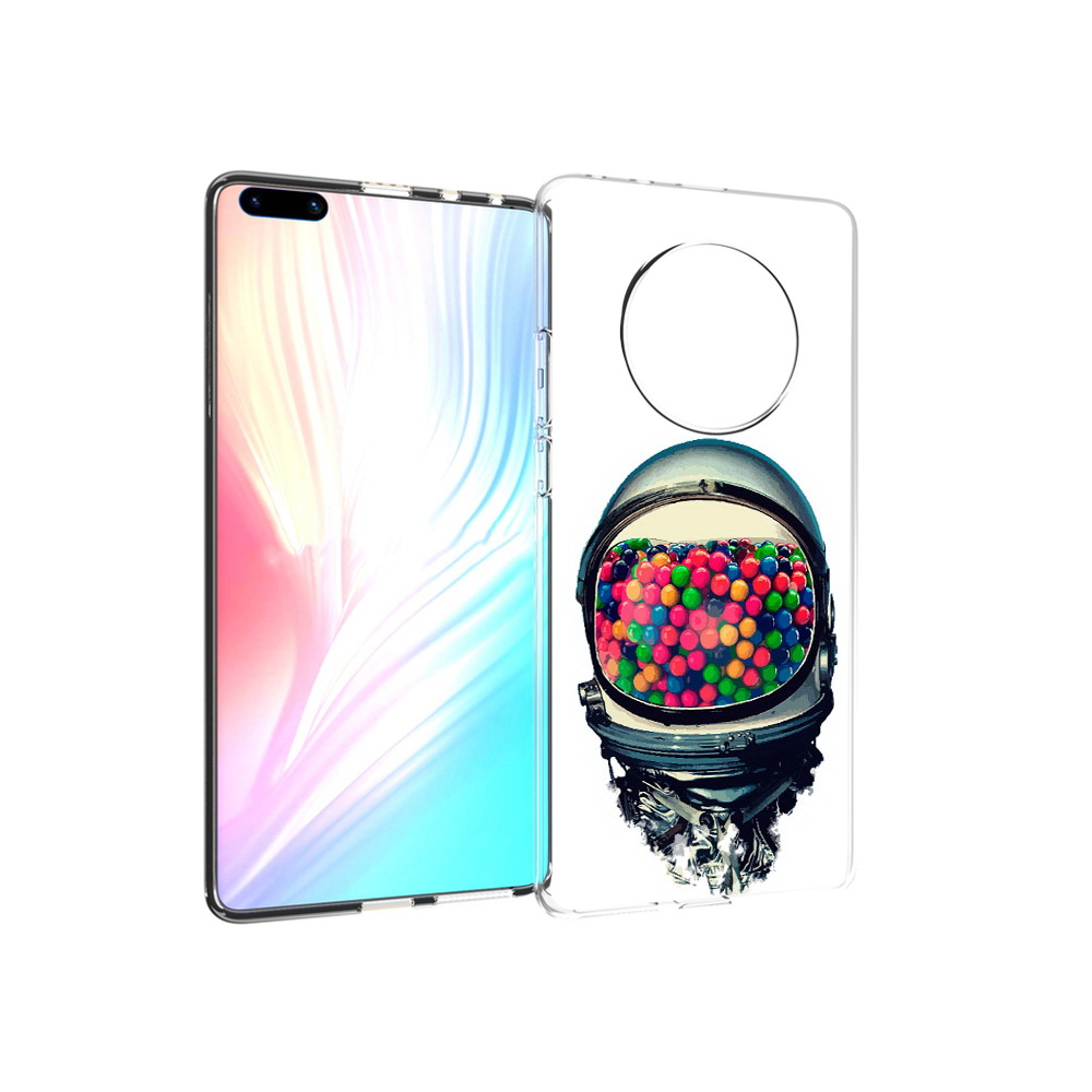 

Чехол MyPads Tocco для Huawei Mate 40 Pro шлем космонавта, Прозрачный, Tocco