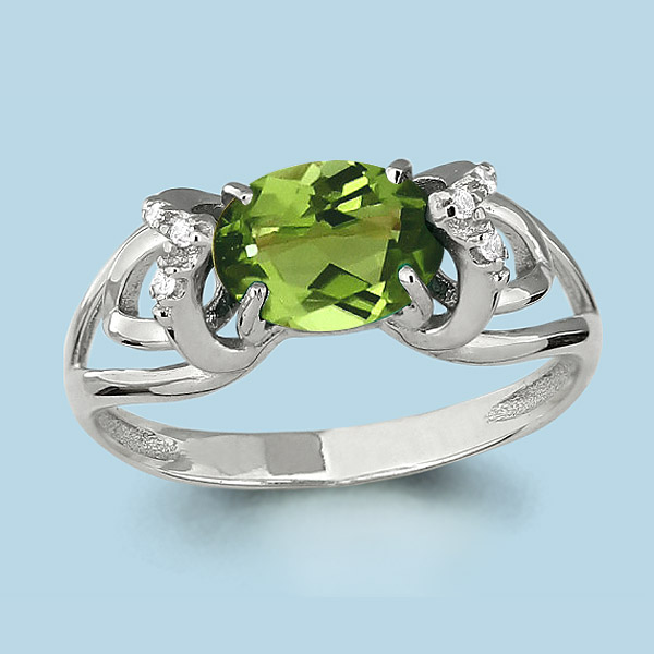 

Кольцо из серебра р.  AQUAMARINE 6552907А_925_р, 6552907А_925_р