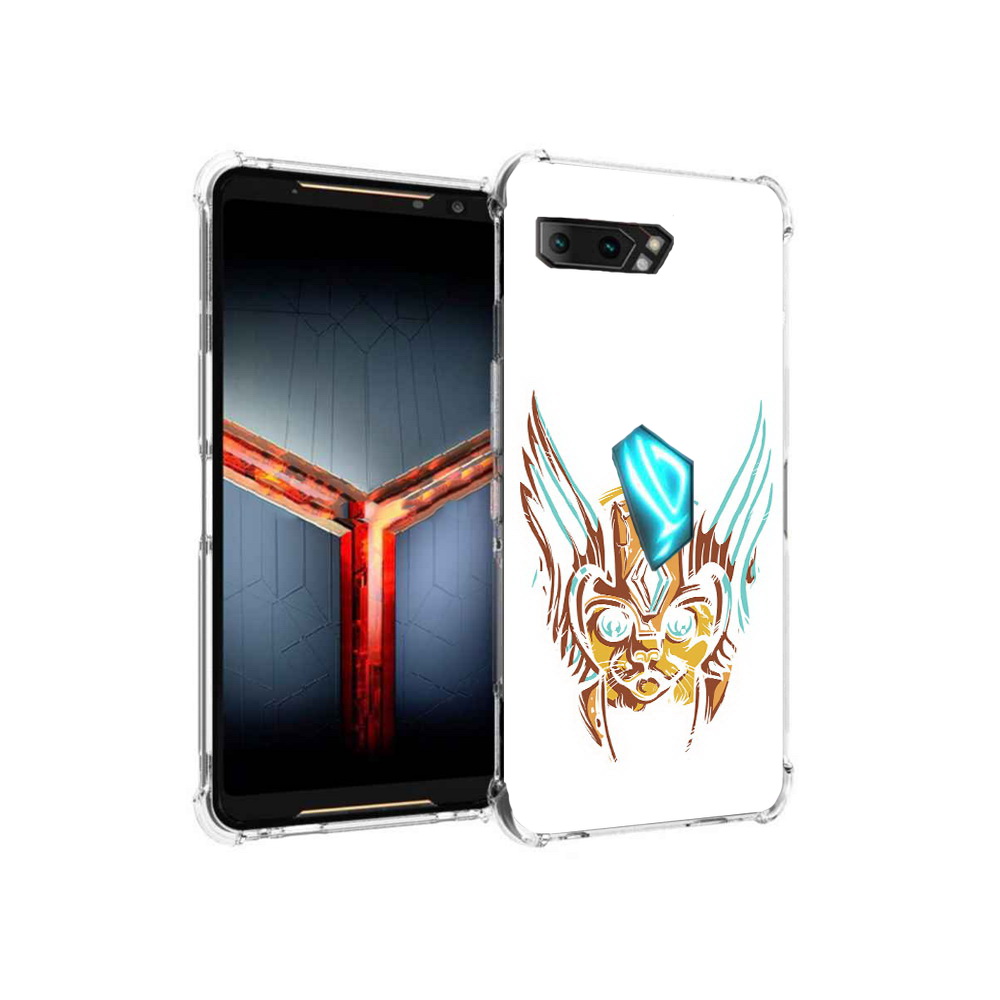 

Чехол MyPads Tocco для Asus ROG Phone 2 тор абстракция, Прозрачный, Tocco