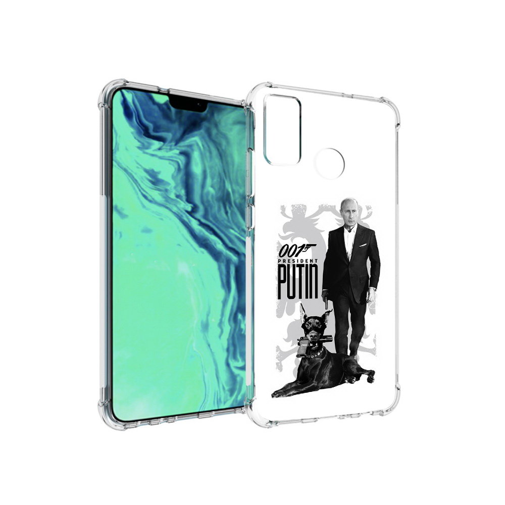 

Чехол MyPads Tocco для Huawei 9X Lite 001, Прозрачный, Tocco