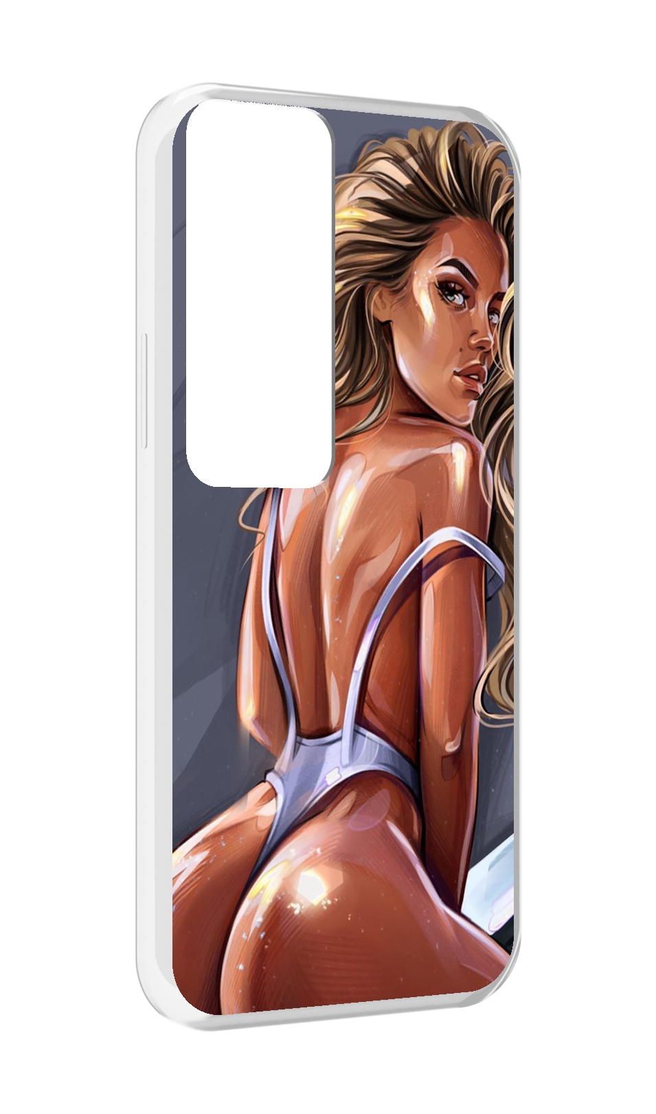 

Чехол MyPads craigos-art для Tecno Pova Neo 2, Прозрачный, Tocco