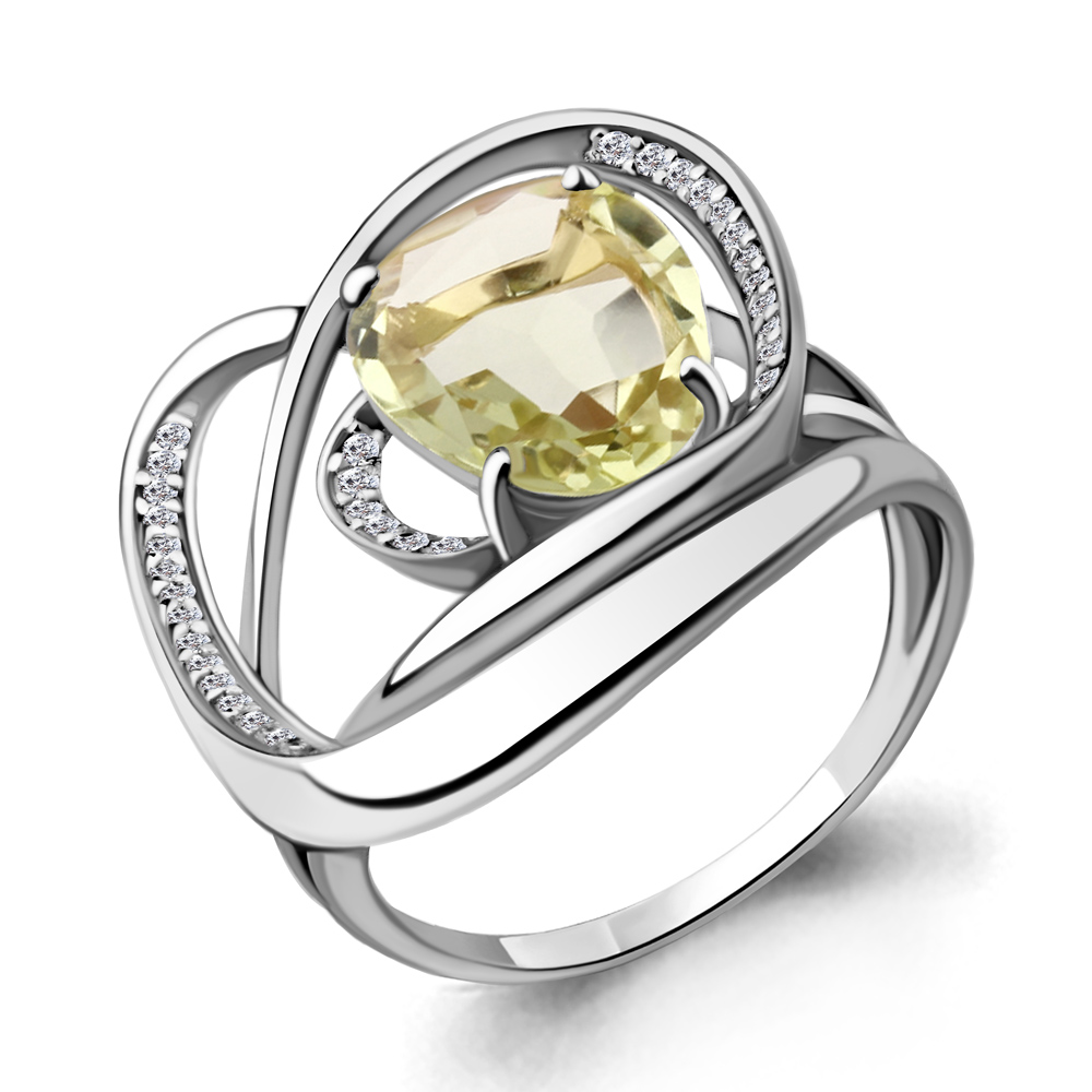 

Кольцо из серебра р. 17 AQUAMARINE 6589511А_925_р, 6589511А_925_р