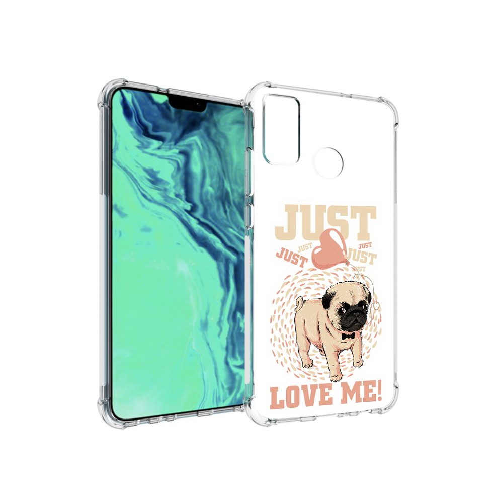 

Чехол MyPads Tocco для Huawei 9X Lite Люби меня, Прозрачный, Tocco