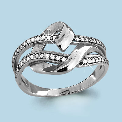 

Кольцо из серебра р. 17,5 AQUAMARINE 62957А_925_р, 62957А_925_р