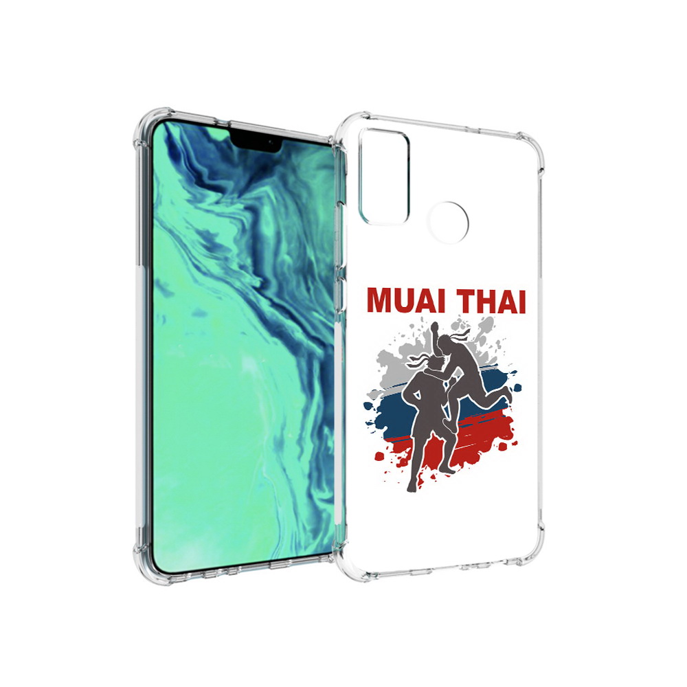 

Чехол MyPads Tocco для Huawei 9X Lite Муайтай, Прозрачный, Tocco