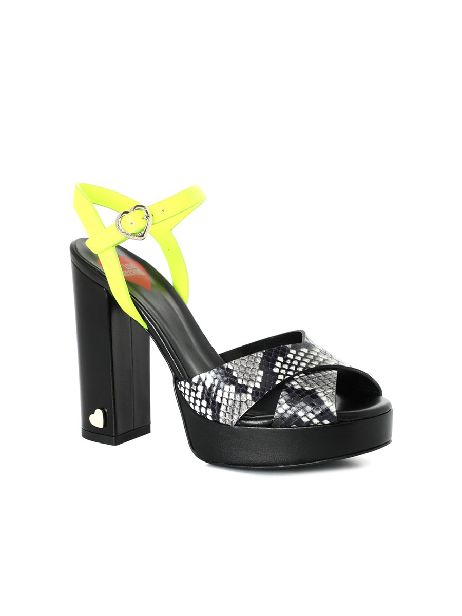 

Босоножки женские Love Moschino JA1627AG черные 37 EU, JA1627AG