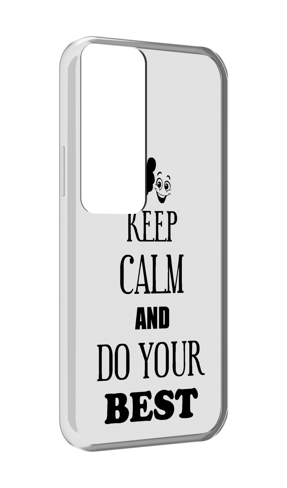 

Чехол MyPads keep-calm-and для Tecno Pova Neo 2, Прозрачный, Tocco