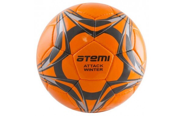 

Мяч футбольный Atemi Attack Winter 5 оранжевый, Attack Winter 5 оранжевый