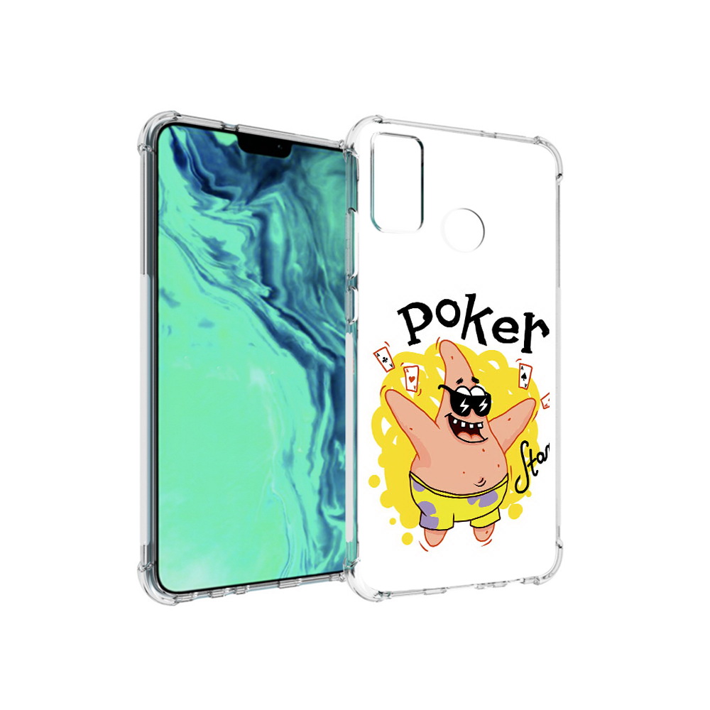 

Чехол MyPads Tocco для Huawei 9X Lite Патрик, Прозрачный, Tocco