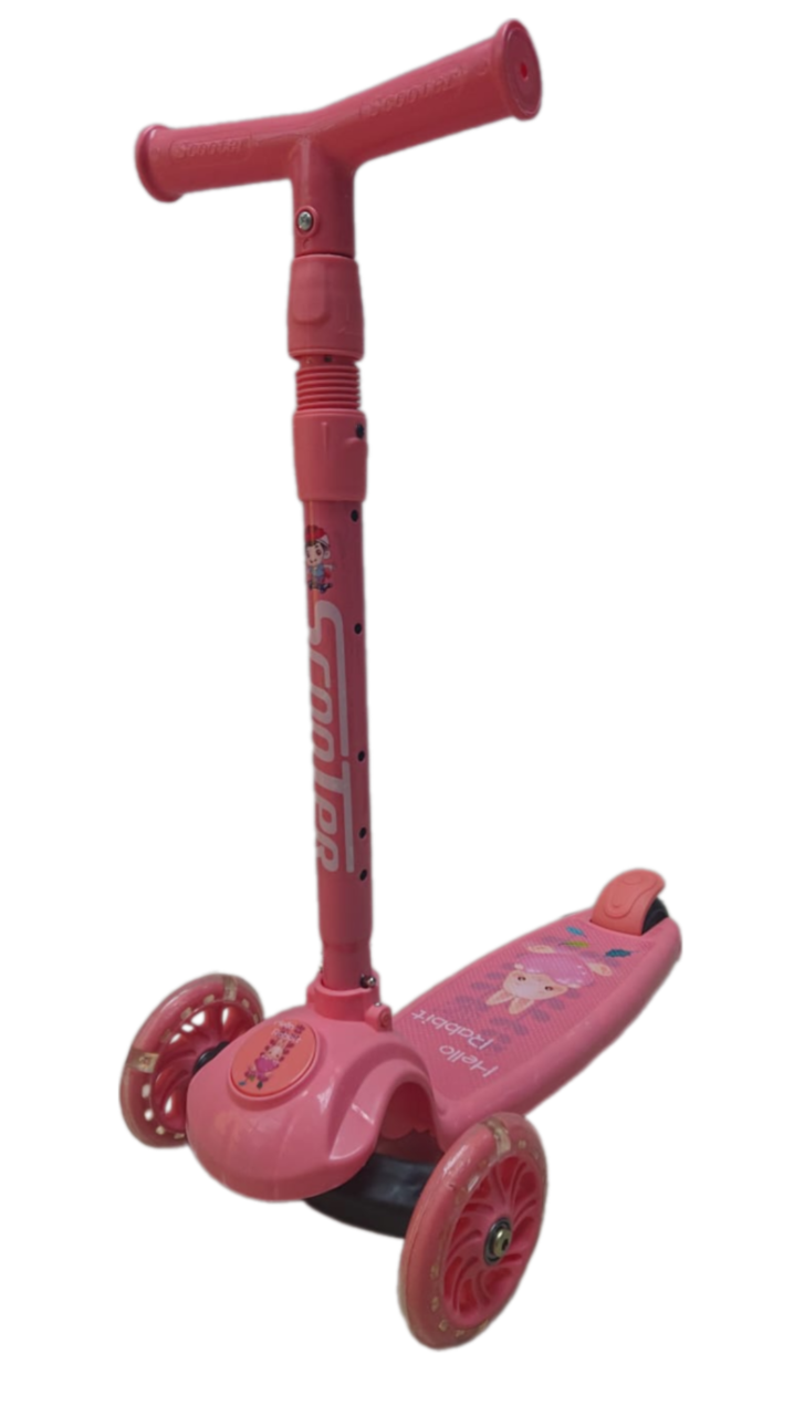 Детский самокат Luxmom YL-603 розовый