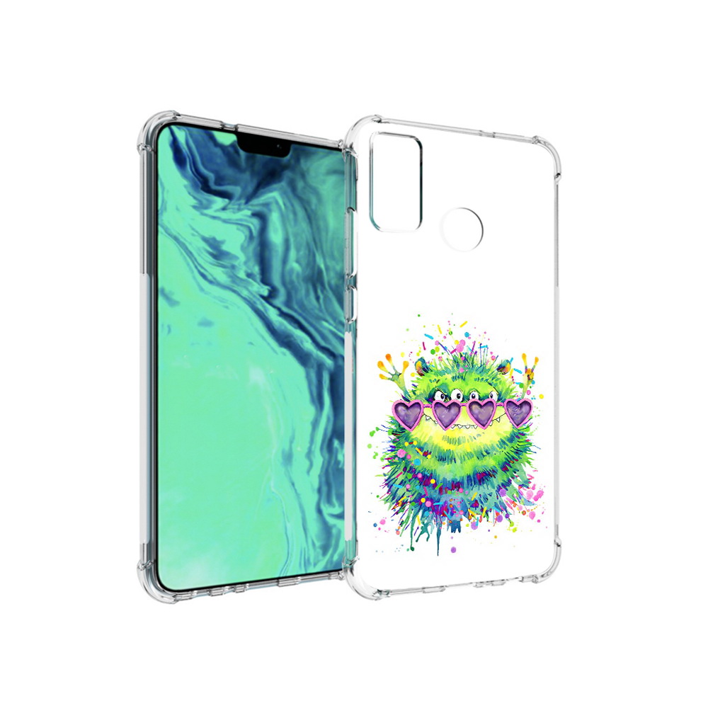 

Чехол MyPads Tocco для Huawei 9X Lite Пушистый персонаж, Прозрачный, Tocco