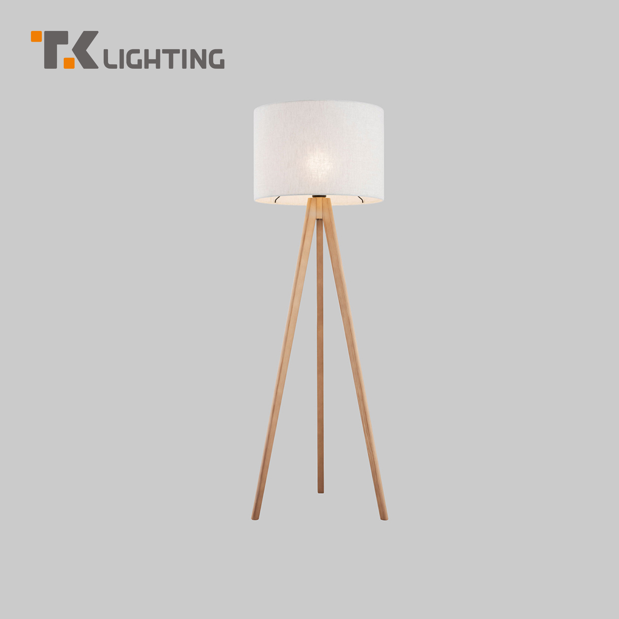 

Торшер напольный с тканевым абажуром TK Lighting Grand TK 16007 Е27 белый, Grand TK