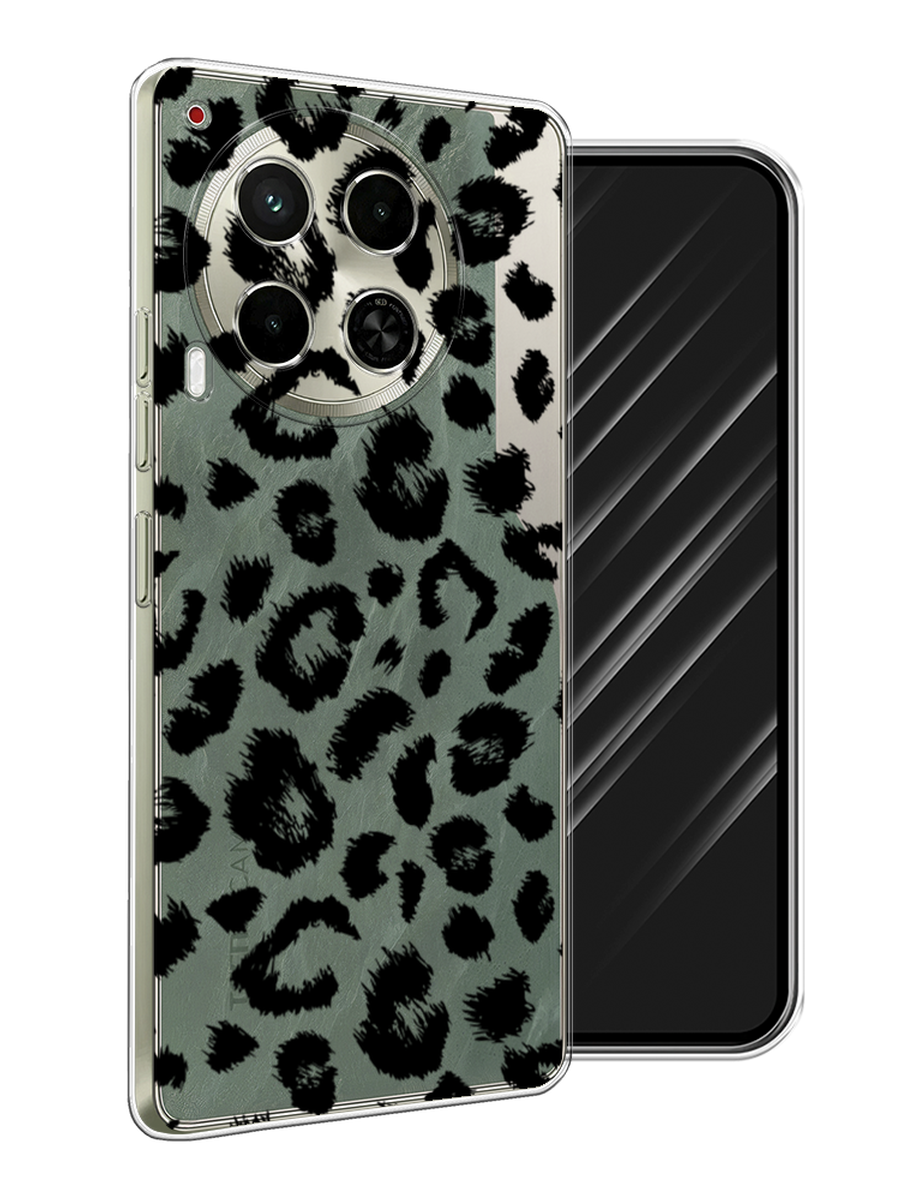 

Чехол Awog на Tecno Camon 30 5G "Окрас леопарда фон", Черный, 305550-1
