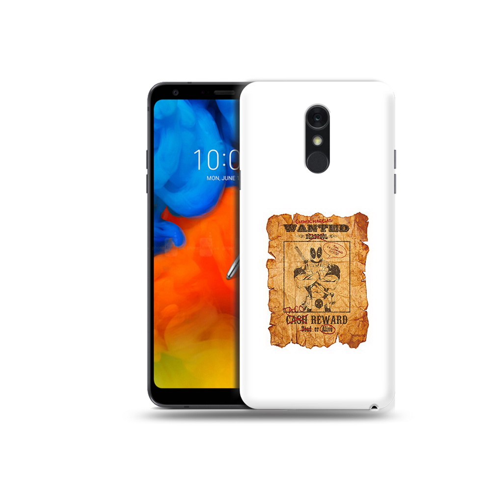 

Чехол MyPads Tocco для LG Q Stylus дедпул, Прозрачный, Tocco