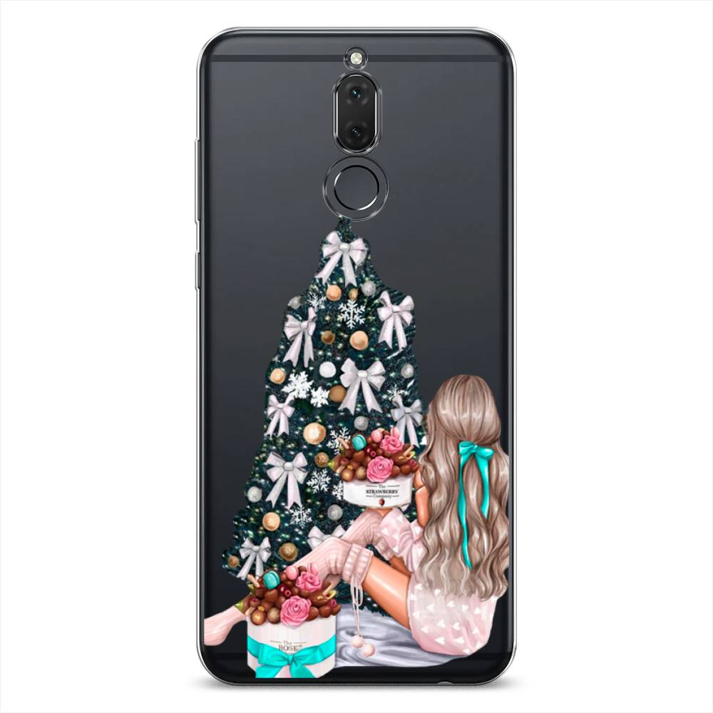 

Чехол на Huawei Nova 2i "New Year", Зеленый;бежевый;голубой, 6120550-5