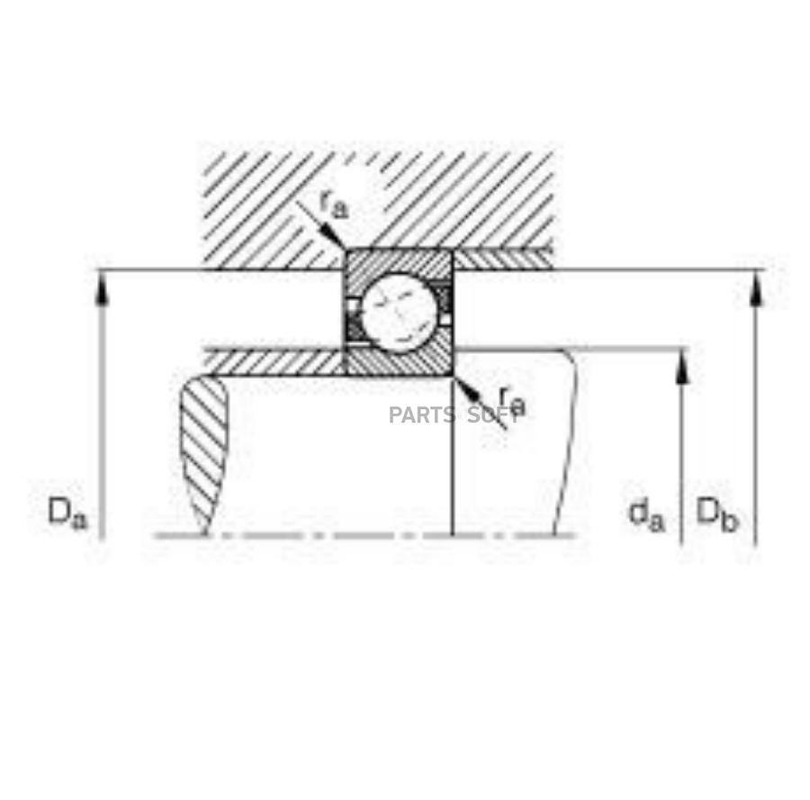 

Подшипник Single Row Angular Contact Ball Bearings 17X47X14