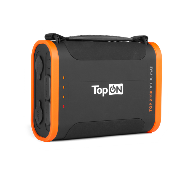 

Внешний аккумулятор (Power Bank) TOPON TOP-X100 Pro, 96000мAч, черный/желтый [103098]