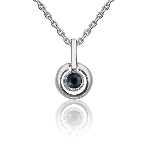 

Подвеска из платины с сапфиром PLATINA jewelry 03-3089-00-102-2100-30, 03-3089-00-102-2100-30