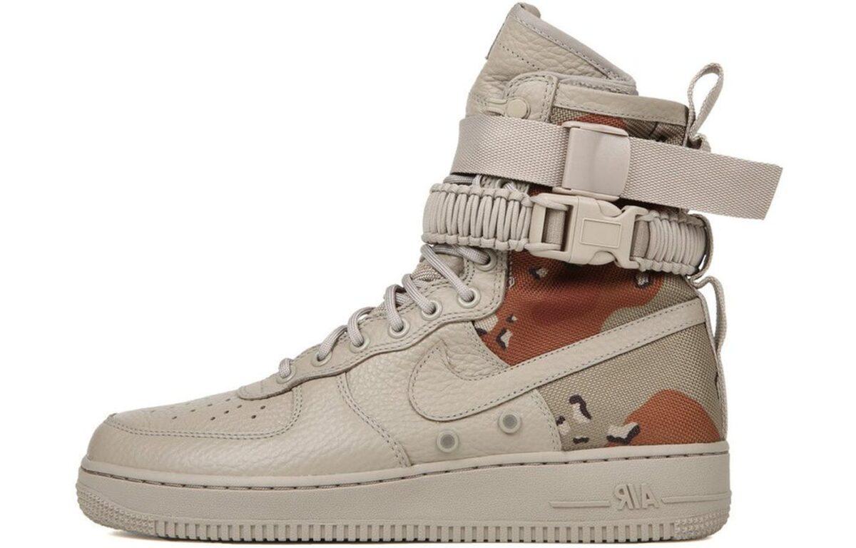 

Кеды унисекс Nike Air Force 1 Desert Camo бежевые 38.5 EU, Бежевый, Air Force 1 Desert Camo