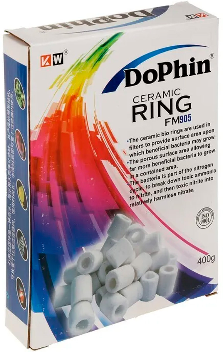 Керамические кольца Dophin Ceramic Ring FM905 для аквариумных фильтров, 400 гр