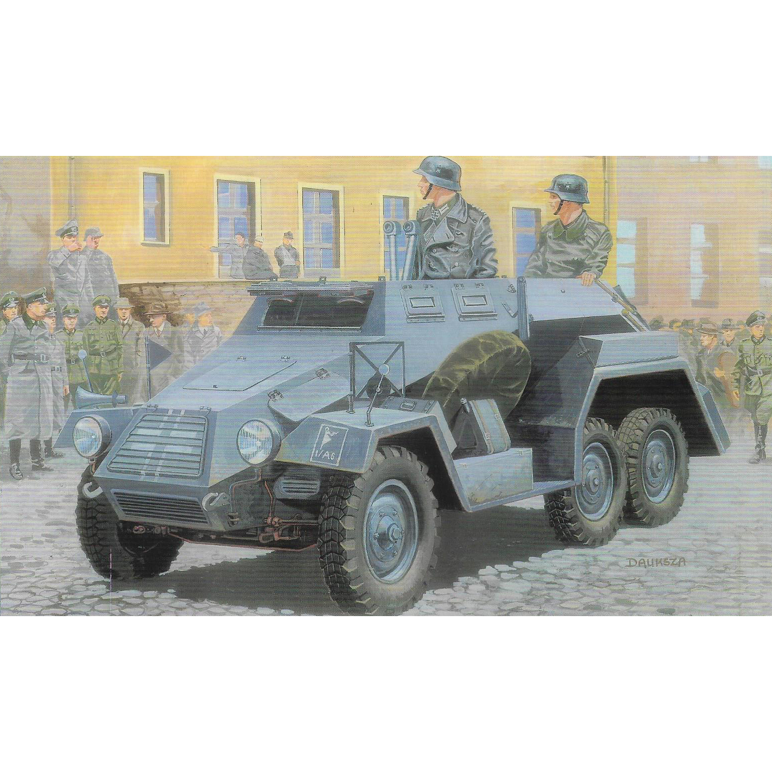 

Сборная модель Bronco 1/35 Sd.Kfz. 247 Ausf. A German armored command car CB35095