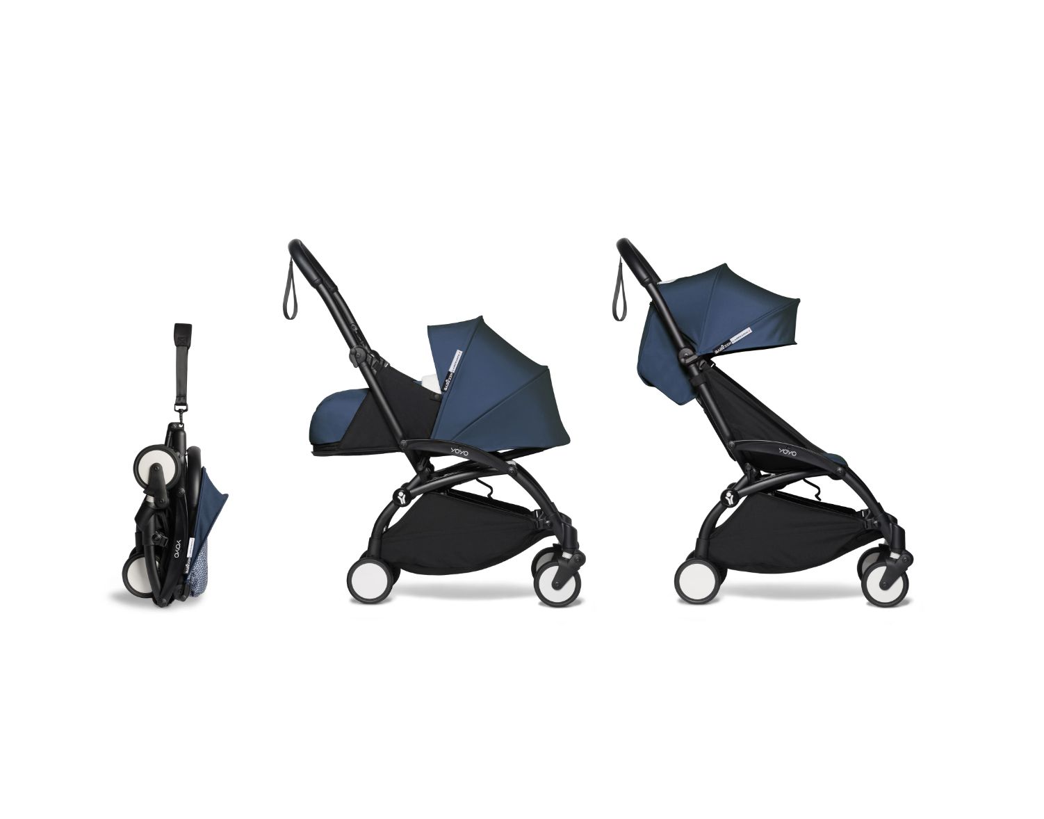 

Коляска 2в1 Babyzen YOYO2 c мягкой люлькой New Born Pack Black Air France, YOYO2