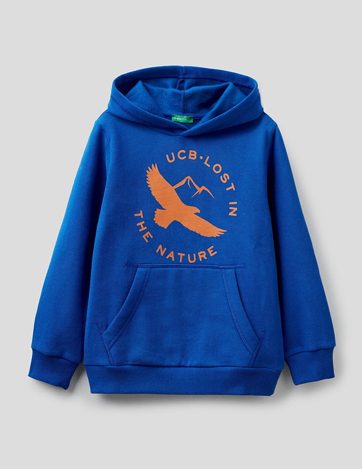 

Толстовка для мальчиков Benetton цв. синий р.116, 21A_3EB5C2287