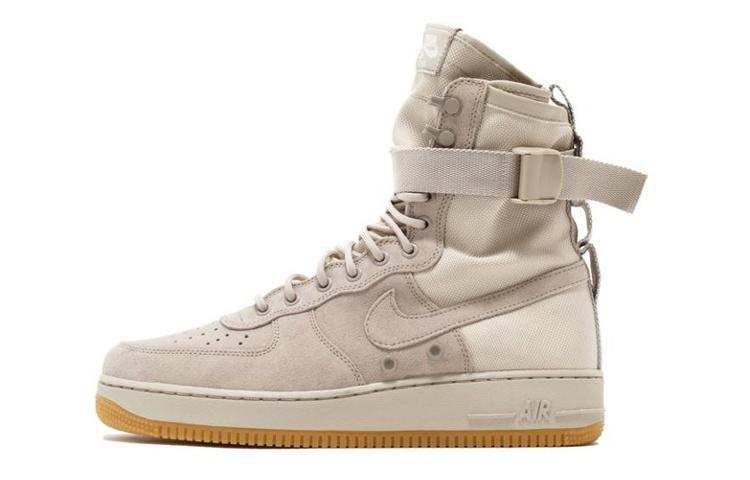 

Кеды унисекс Nike Air Force 1 бежевые 42.5 EU, Бежевый, Air Force 1