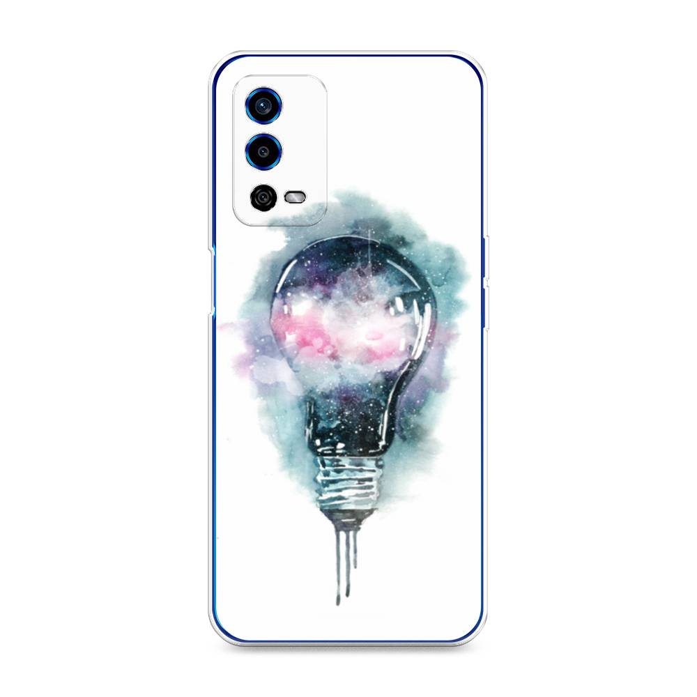 

Чехол для Oppo A55 4G "Волшебная лампа", Белый;серый, 259150-4