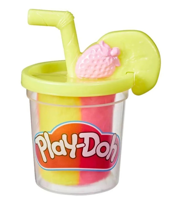 

Пластилин Play-Doh Смузи банан-клубника F5385 F3568, Желтый;розовый, Play-Doh Пластилин Смузи банан-клубника F5385/F3568