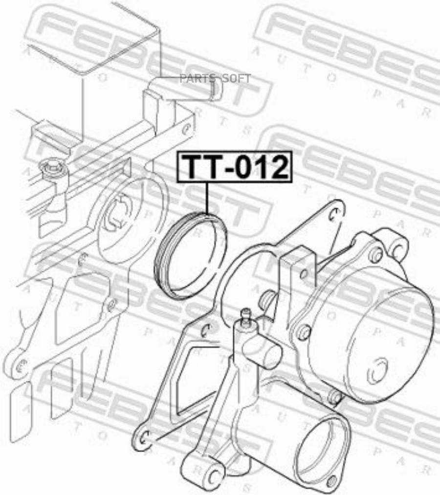 FEBECT TT012 Уплотнитель вакуумного насоса