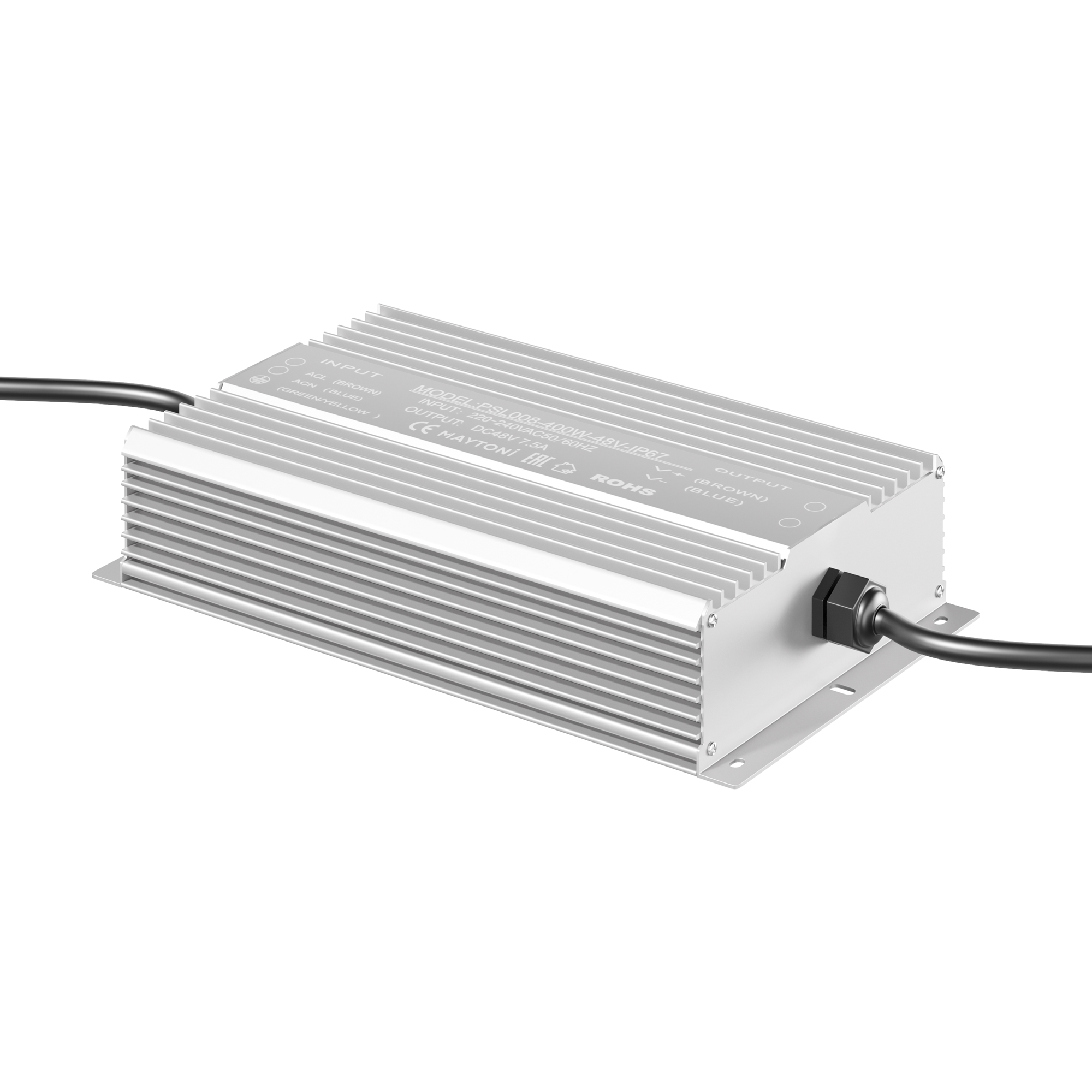 

Блок питания Technical PSL008-400W-48V-IP67, Серебристый, Maytoni Technical