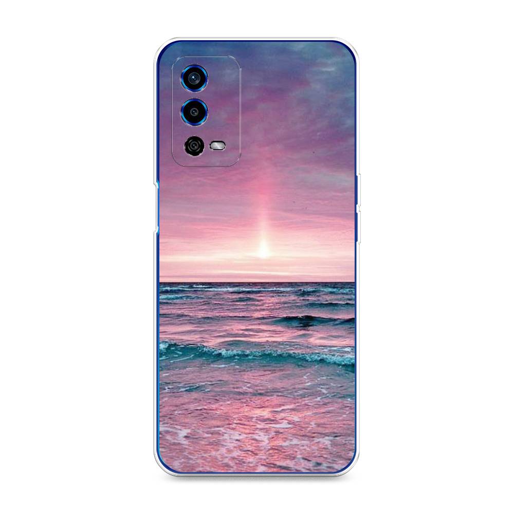 

Чехол для Oppo A55 4G "Восход 3", Розовый;голубой, 259150-2