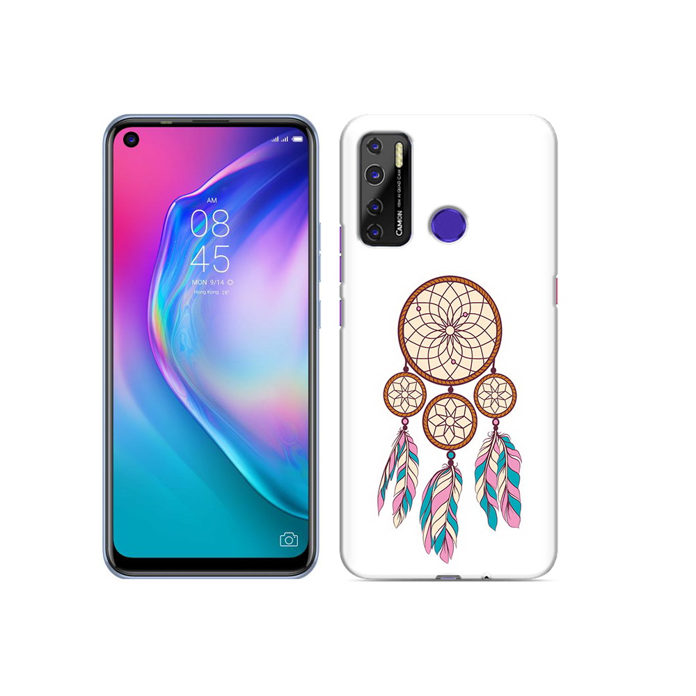 

Чехол MyPads Tocco для Tecno Camon 15 ловец снов бежевый, Прозрачный, Tocco